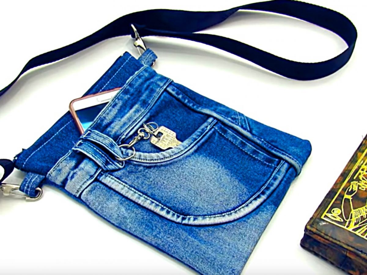 Jeans hot sale crossbody bag