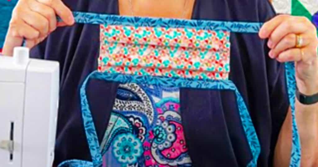 Make a tie face mask with Jenny Doan