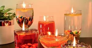 How To Make Water Candles