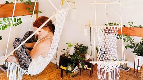 How to Make a Hanging Hammock Chair | DIY Joy Projects and Crafts Ideas