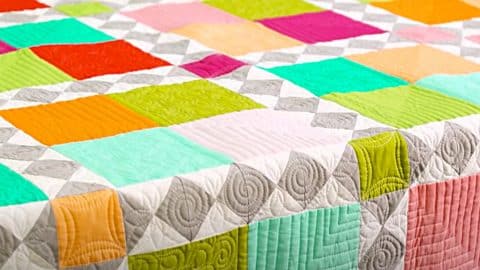 How To Make Four Square Quilt | DIY Joy Projects and Crafts Ideas