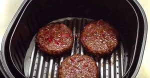 Air Fryer Burgers Recipe