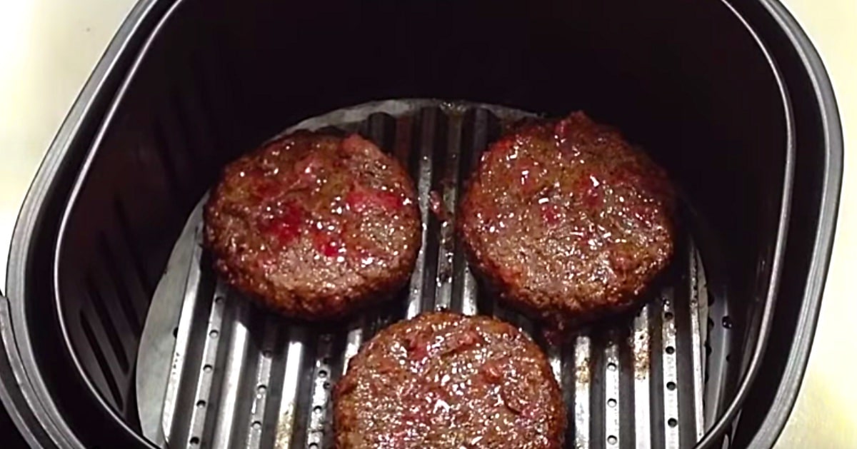 Air Fryer Burgers Recipe | DIY Joy Projects and Crafts Ideas