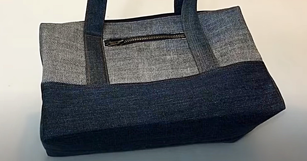 DIY Jeans Handbag