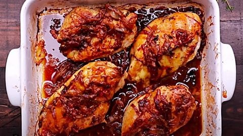 French Onion Stuffed Chicken Recipe | DIY Joy Projects and Crafts Ideas