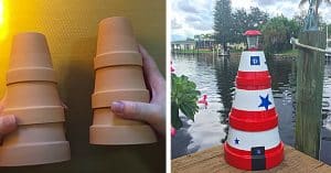 How To Make A Solar Clay Pot Lighthouse