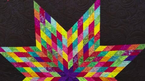 Lone Star Jelly Roll Quilt With Free Pattern | DIY Joy Projects and Crafts Ideas