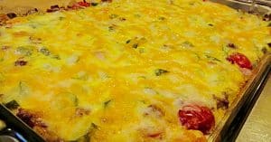 Low Carb Bacon Cheeseburger Casserole Recipe