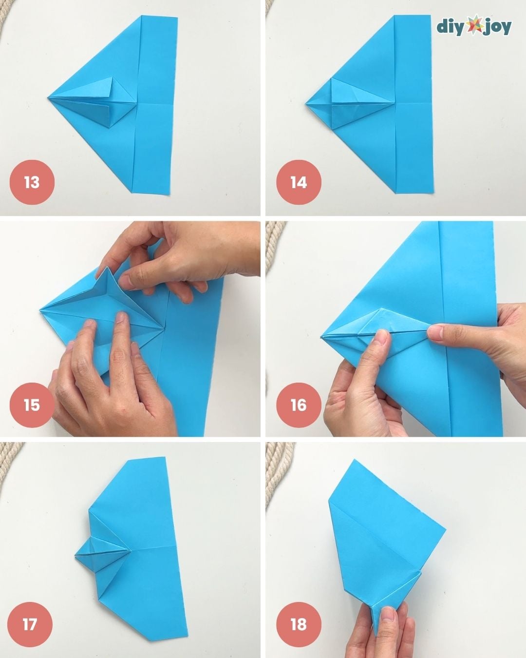 origami airplane - martin