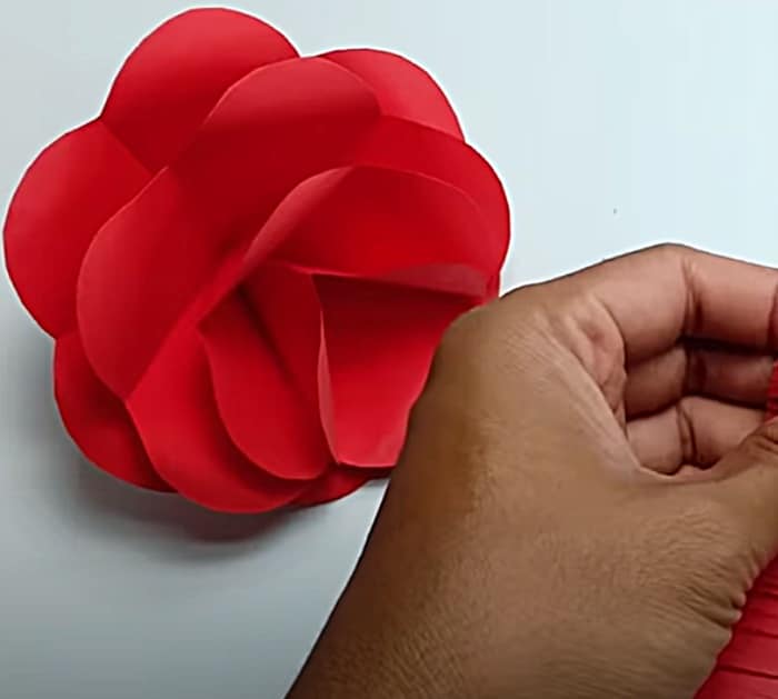 How To Make Paper Flower Wall Art