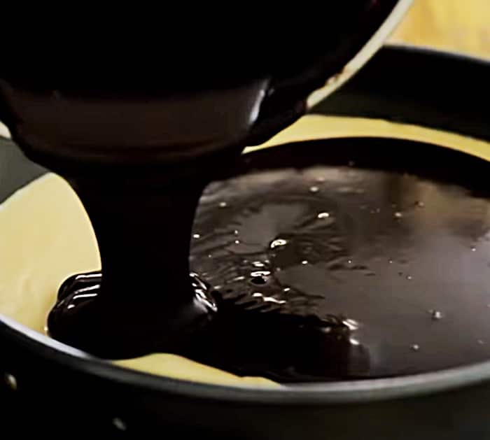 Easy Recipe for Dessert - No Bake Peanut Butter Chocolate Cheesecake Recipe