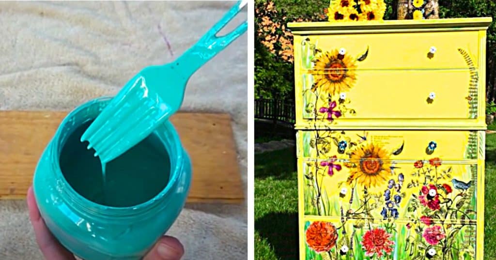 How to make chalk paint with plaster of paris