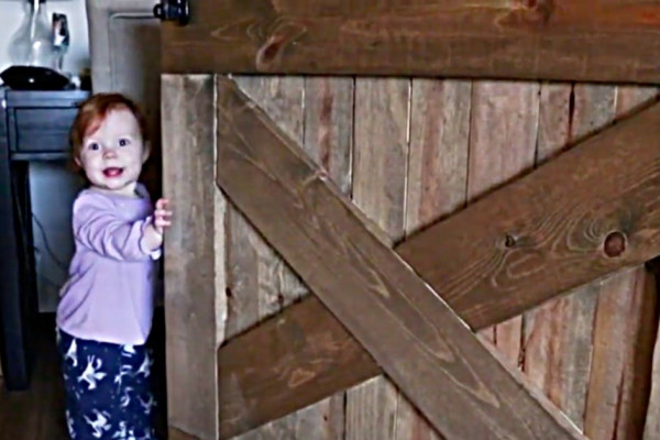 How to make a wooden baby gate or dog gate