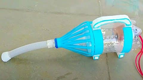 How To Make A Vacuum Cleaner Using A Soda Bottle | DIY Joy Projects and Crafts Ideas