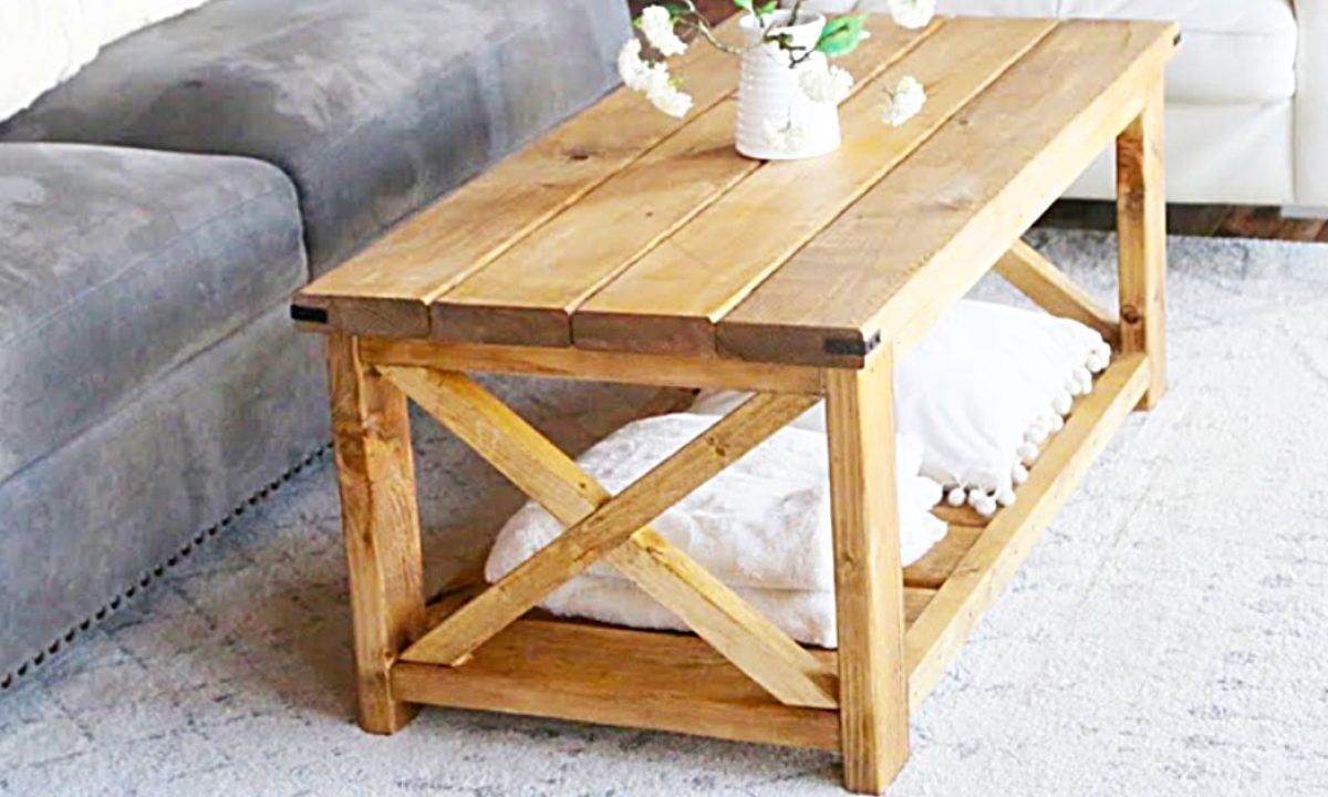 Ana white deals farmhouse coffee table