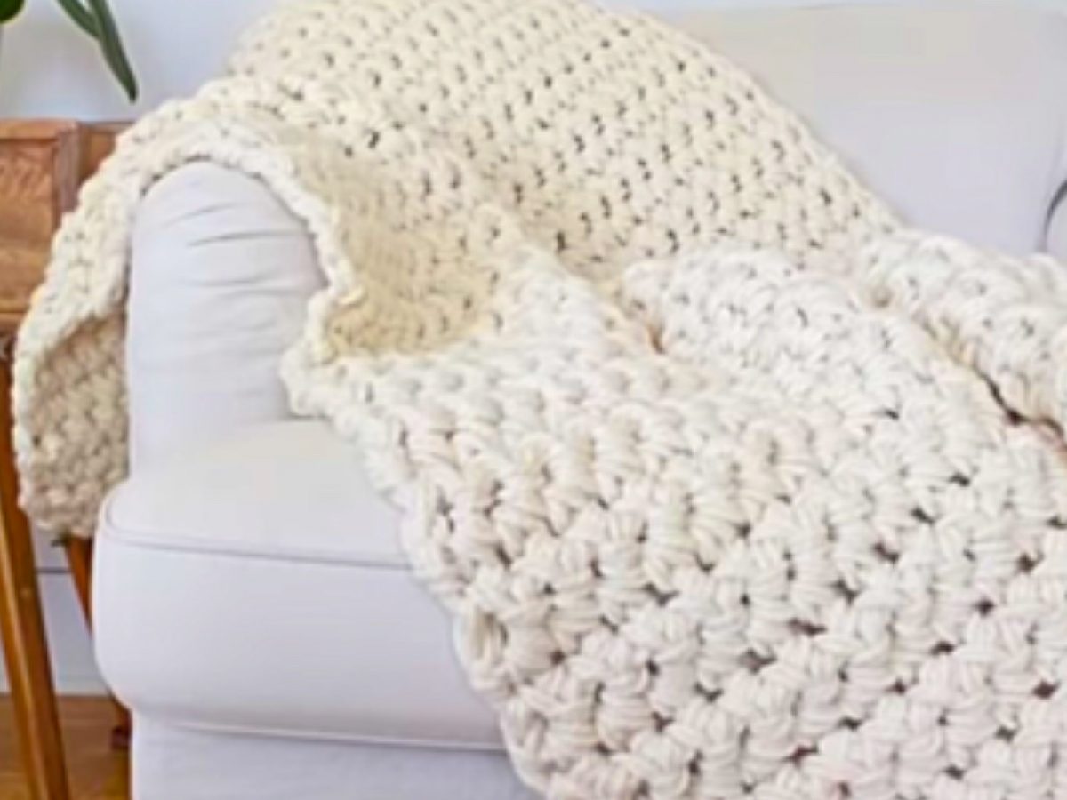 Hand Crochet Blanket 