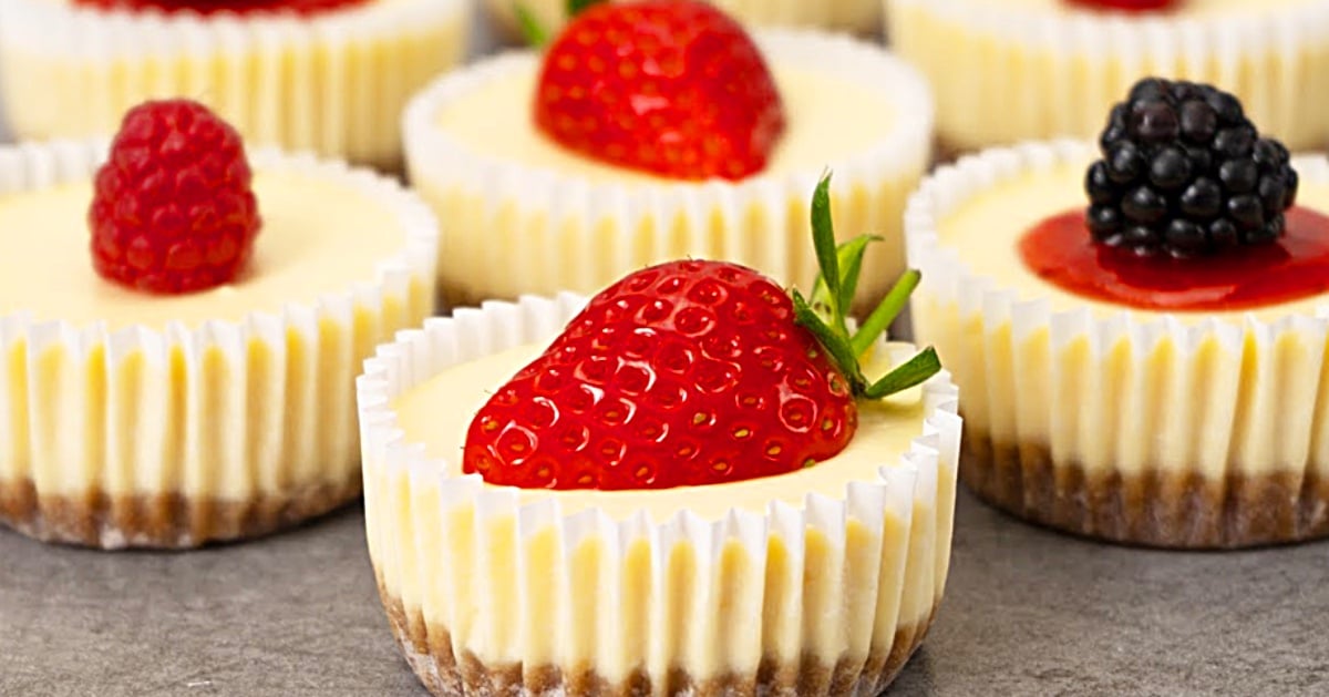 Mini Cheesecake Recipe | DIY Joy Projects and Crafts Ideas