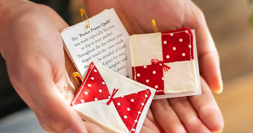 How to make a prayer quilt - Easy Sewing Projects Made From Fabric Scraps