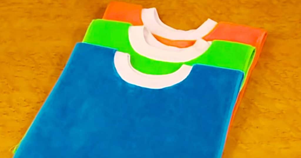 How to make pullover baby bibs from hand towels