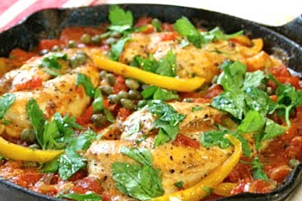 How to make chicken breast Roman style