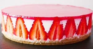 No-Bake Strawberry Cheesecake Recipe