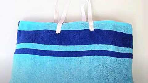 How To Make A Towel Tote Bag | DIY Joy Projects and Crafts Ideas