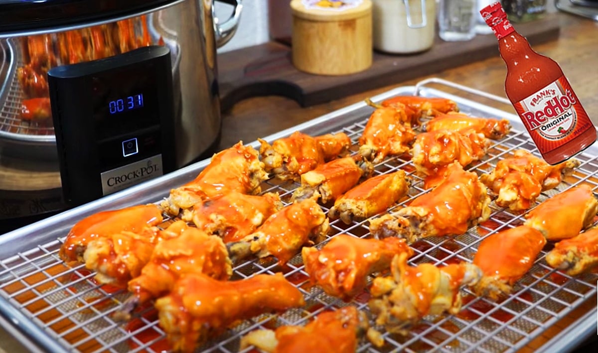 Crockpot Buffalo Wings Recipe | DIY Joy Projects and Crafts Ideas