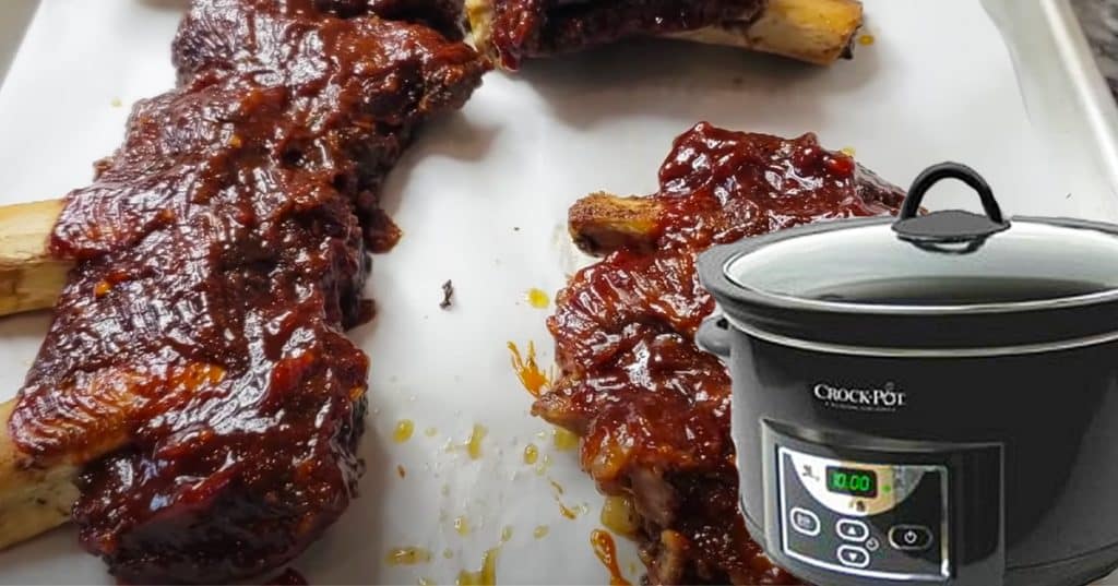 How To Make Crockpot BBQ Ribs | Crockpot Recipes