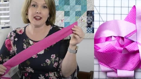 How To Make A Continuous Bias Binding | DIY Joy Projects and Crafts Ideas