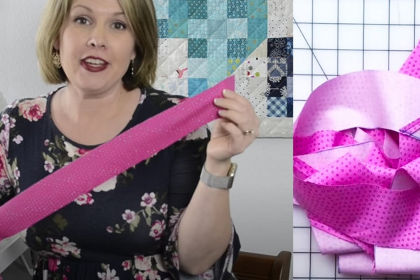How To Make Continuous Bias Binding | DIY Sewing