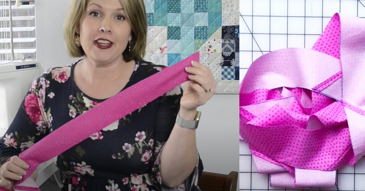 How To Make A Continuous Bias Binding | DIY Joy Projects and Crafts Ideas