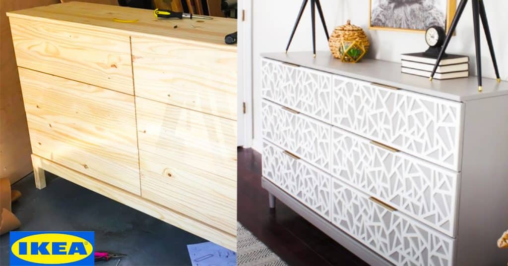 How To Makeover An Ikea Tarva Dresser | DIY Craft Hacks
