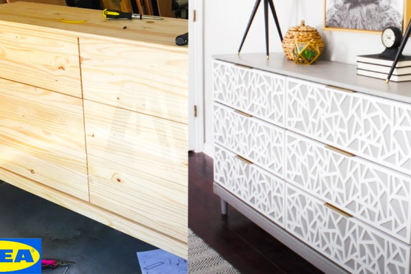 How To Makeover An Ikea Tarva Dresser | DIY Craft Hacks