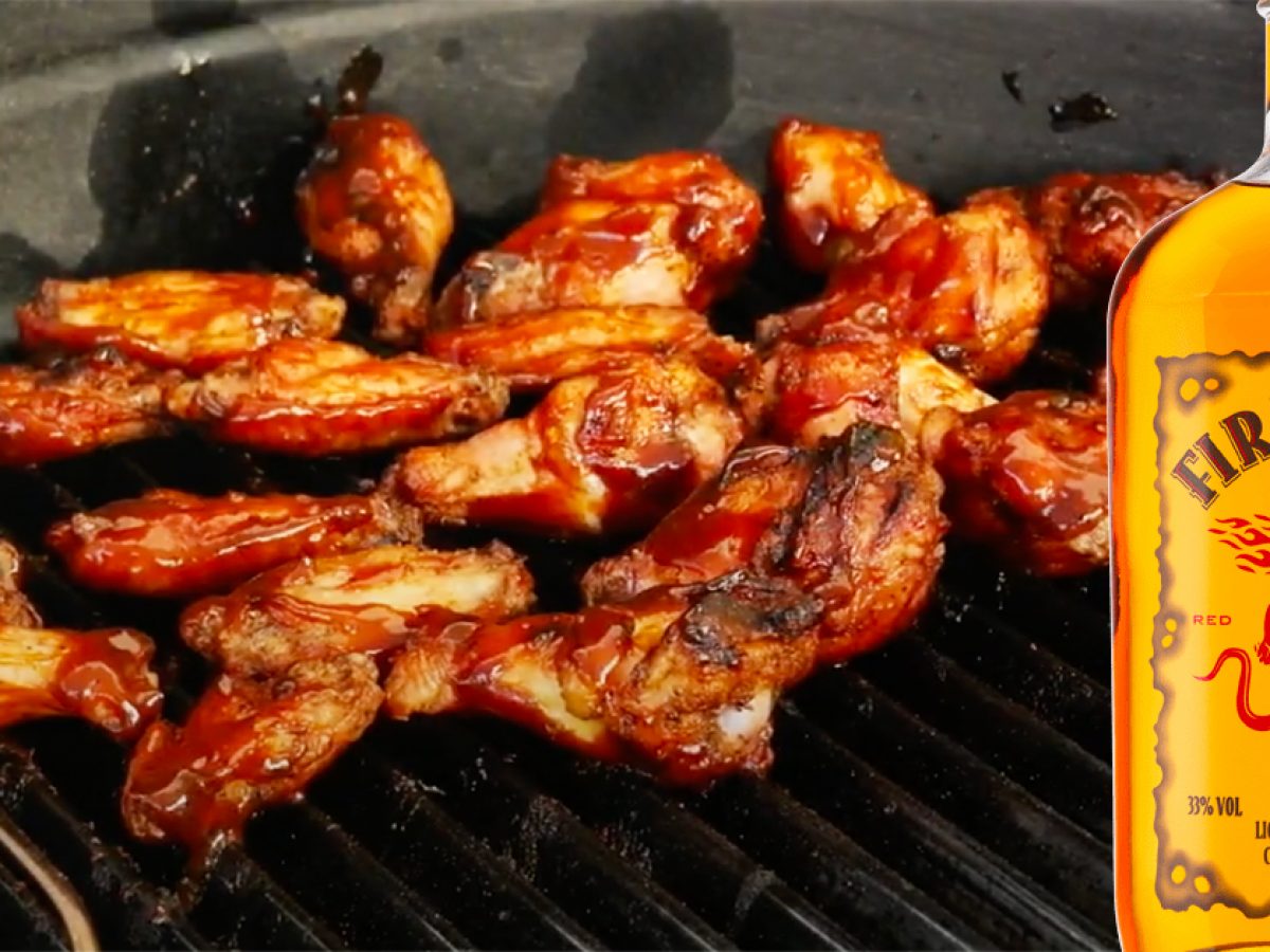 Fireball Whisky Chicken Wings Recipe