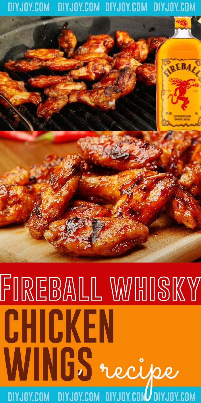 Easy Appetizer Recipes - How to Make Chicken Wings - Fireball Whisky Chicken Wing Recipe