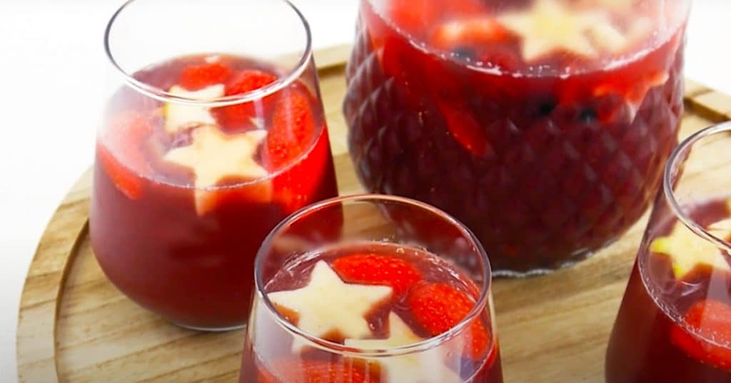Fourth of July Sangria Recipe | Homemade Cocktails