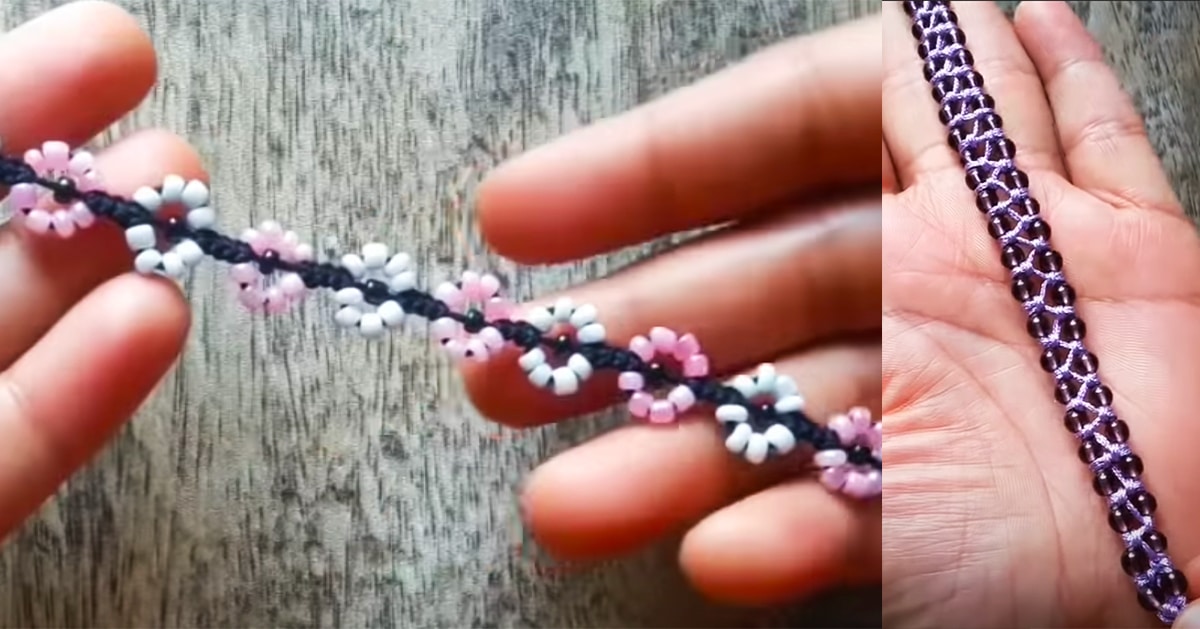 How to Create a Wire-Wrapped Bracelet with Beads