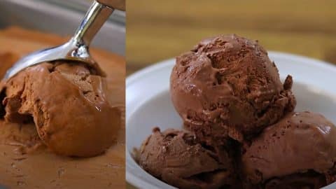 Homemade Chocolate Ice Cream Recipe | DIY Joy Projects and Crafts Ideas
