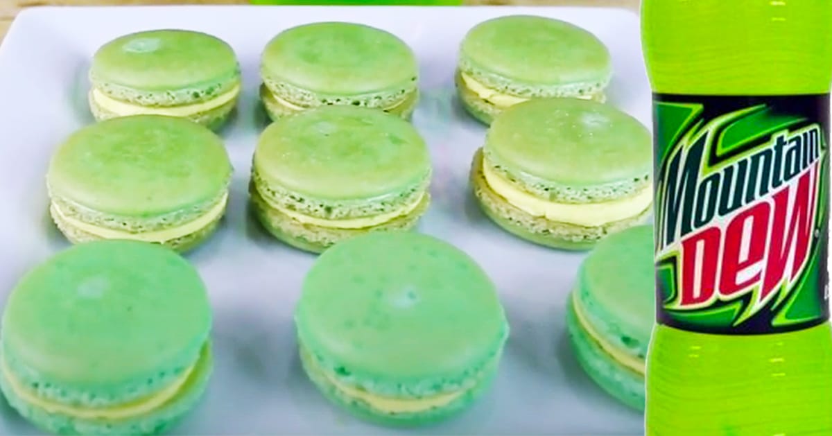 How To Make Mountain Dew Macarons | DIY Joy Projects and Crafts Ideas