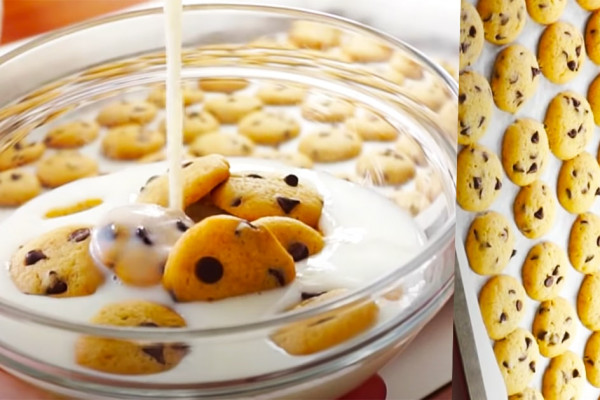 How To Make Mini Chocolate Chip Cookie Cereal | Baking Recipes