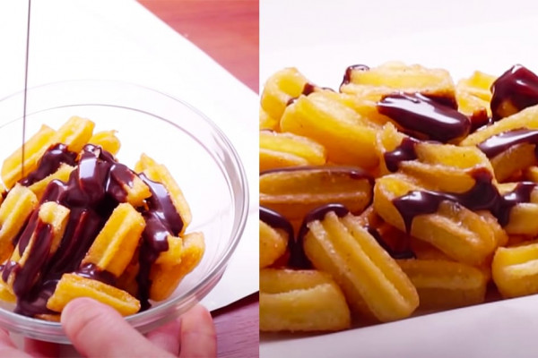 3-Ingredient Mini Churros Recipe