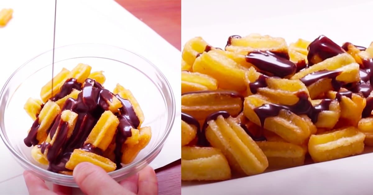 3-Ingredient Mini Churros Recipe | DIY Joy Projects and Crafts Ideas