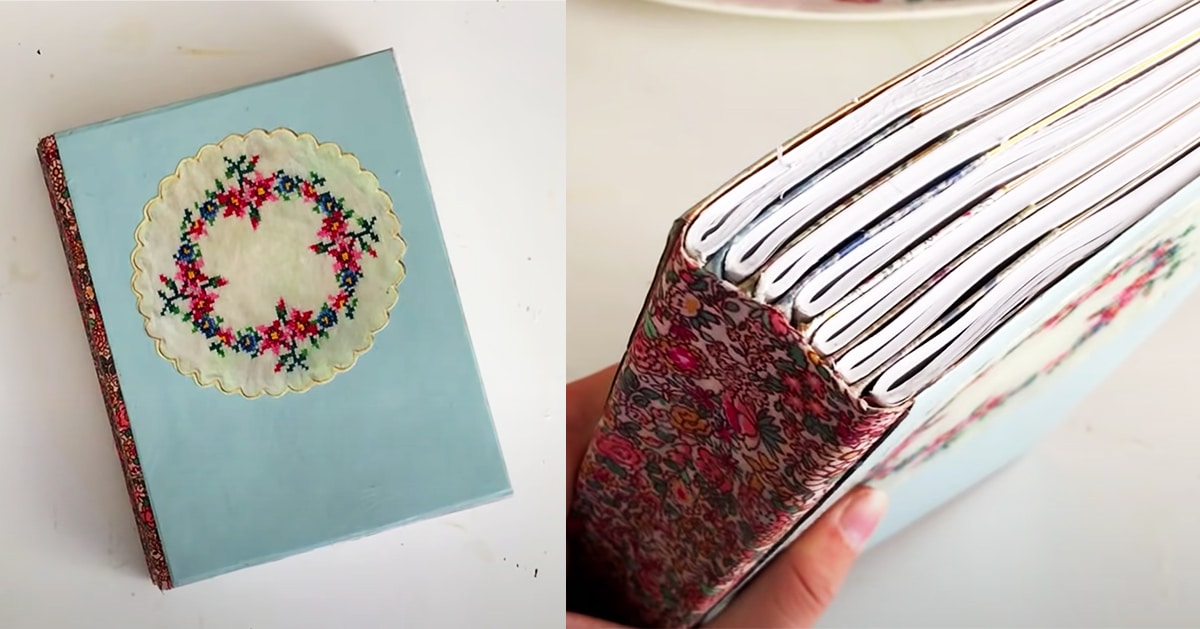 The Elusive Perfect No Sew DIY Junk Journal Binding Tutorial