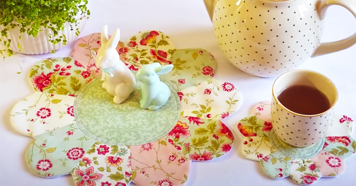 How To Sew Patchwork Blooms | DIY Joy Projects and Crafts Ideas