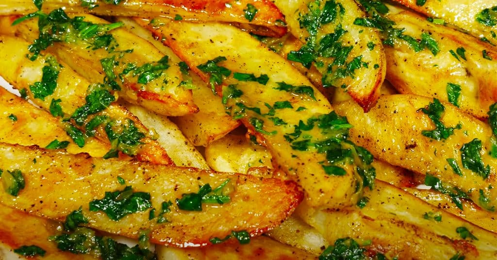 Roasted Garlic Potatoes Recipe | Homemade Recipes