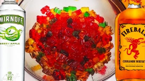 Fireball Vodka Soaked Gummy Bears | DIY Joy Projects and Crafts Ideas
