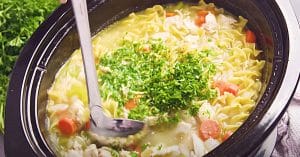 Crockpot Chicken Noodle Soup Recipe