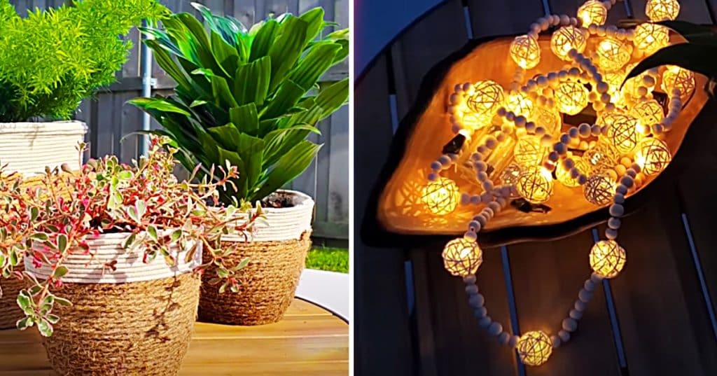 Make These 4 Patio Decor Ideas With Cheap Materials From Dollar Tree