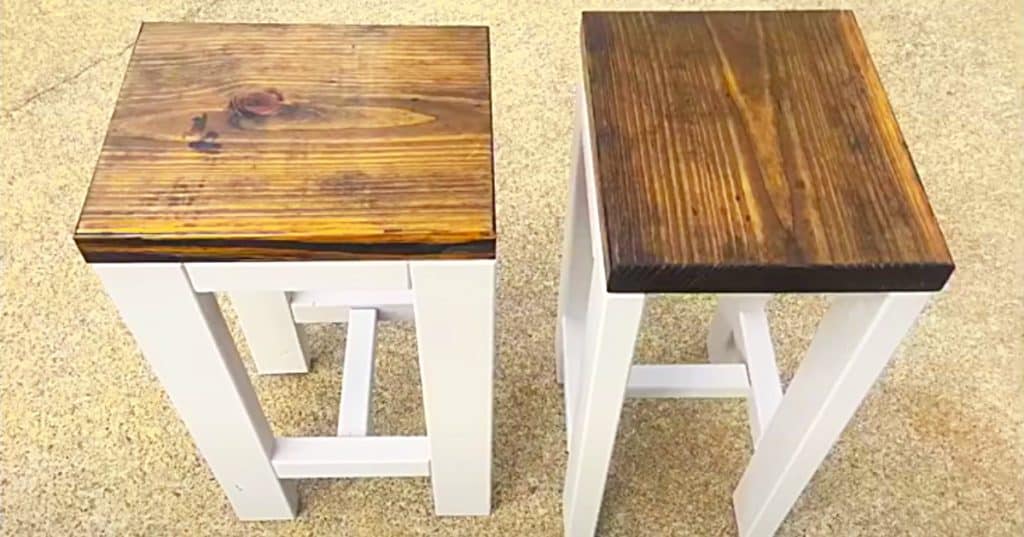 How To Make Farmhouse End Tables For $20