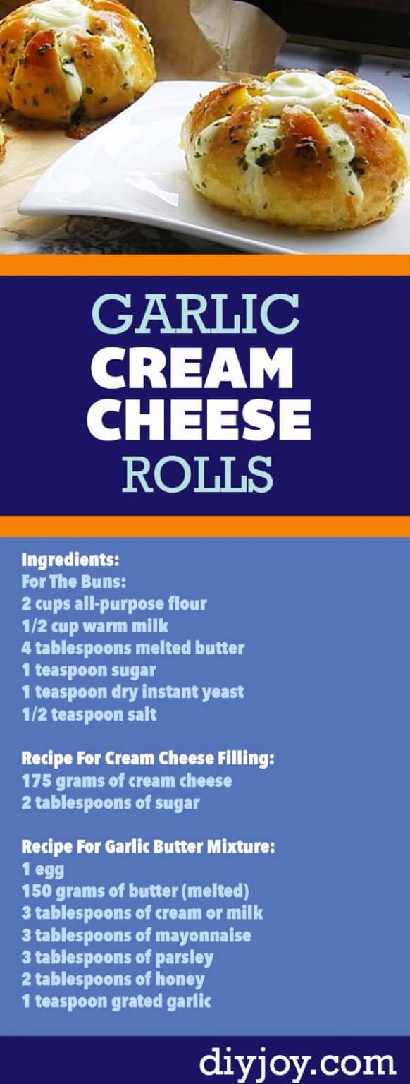 Cream Cheese Garlic Bread Recipe